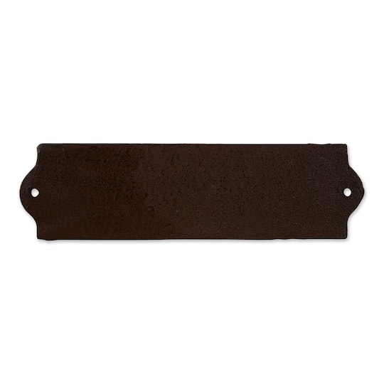 Welcome Cast Iron Sign